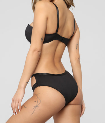 2 x Picture Of Perfection 2 Piece Set - Black 34C