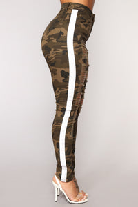 Active Duty Skinny Jeans - Camo