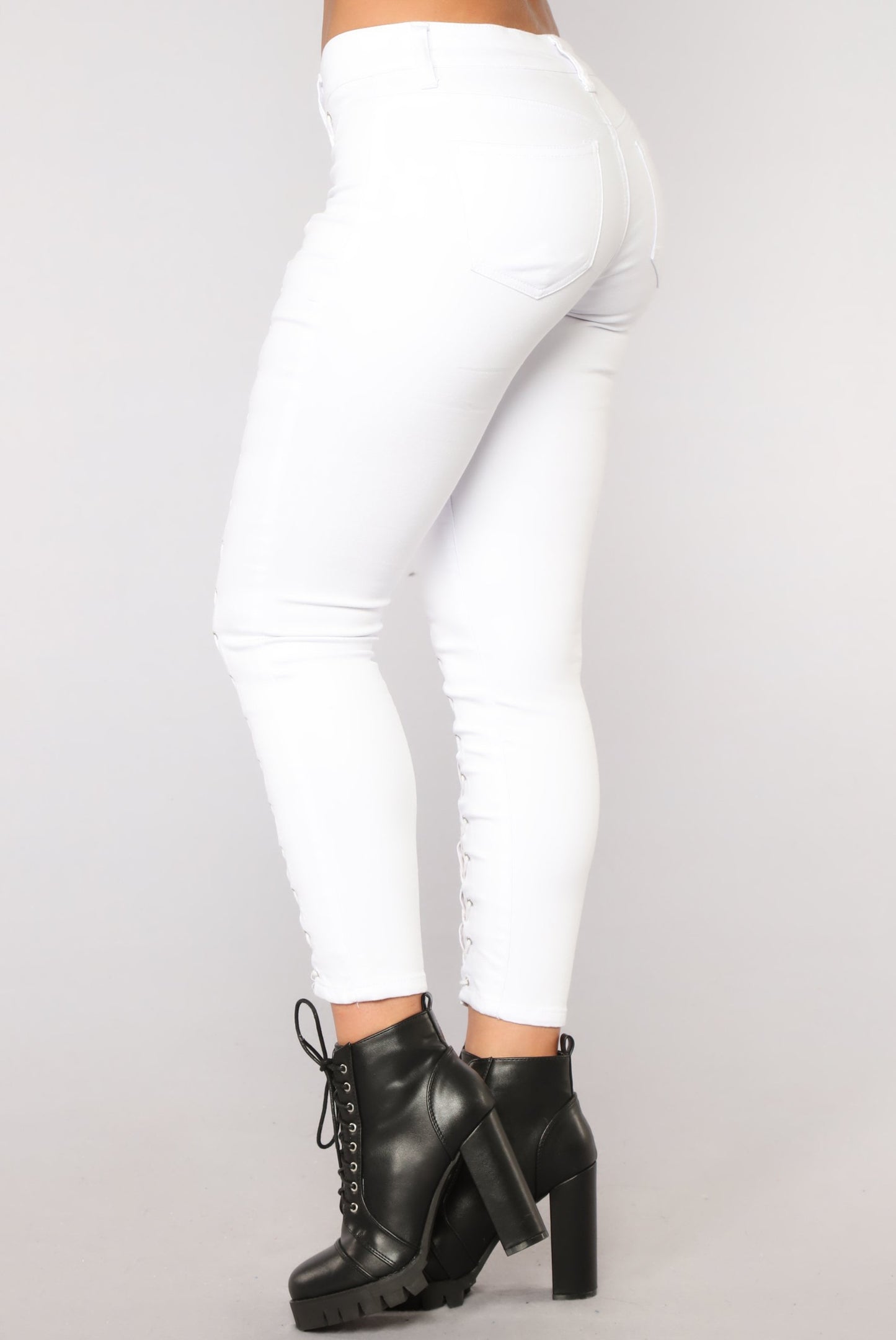 Lace Me Up Jeans