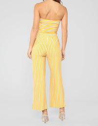 Sail Away Striped Jumpsuit