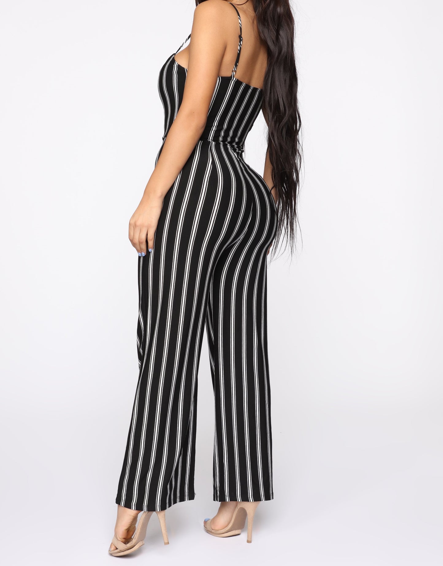 Stripes Down Jumpsuit