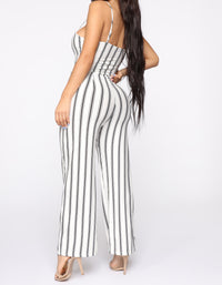 Stripes Down Jumpsuit