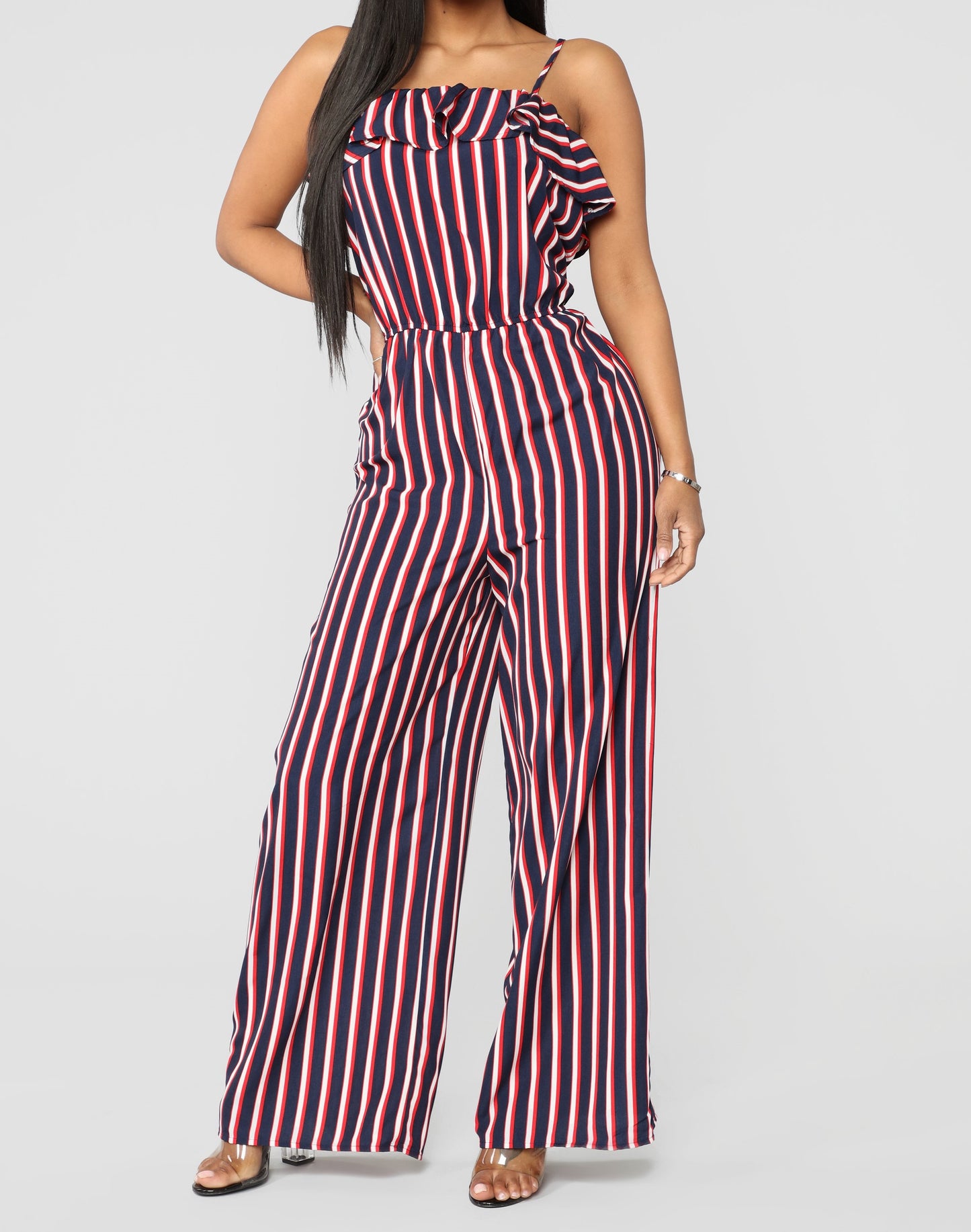 Sailor Ruffle Jumpsuit