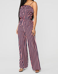 Sailor Ruffle Jumpsuit