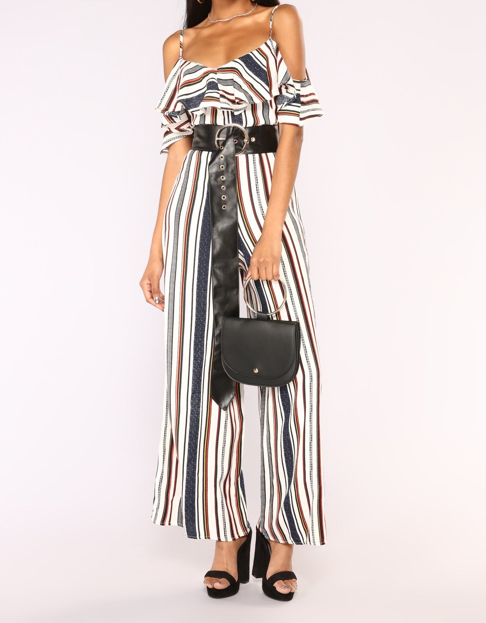 Provincial Stripe Jumpsuit