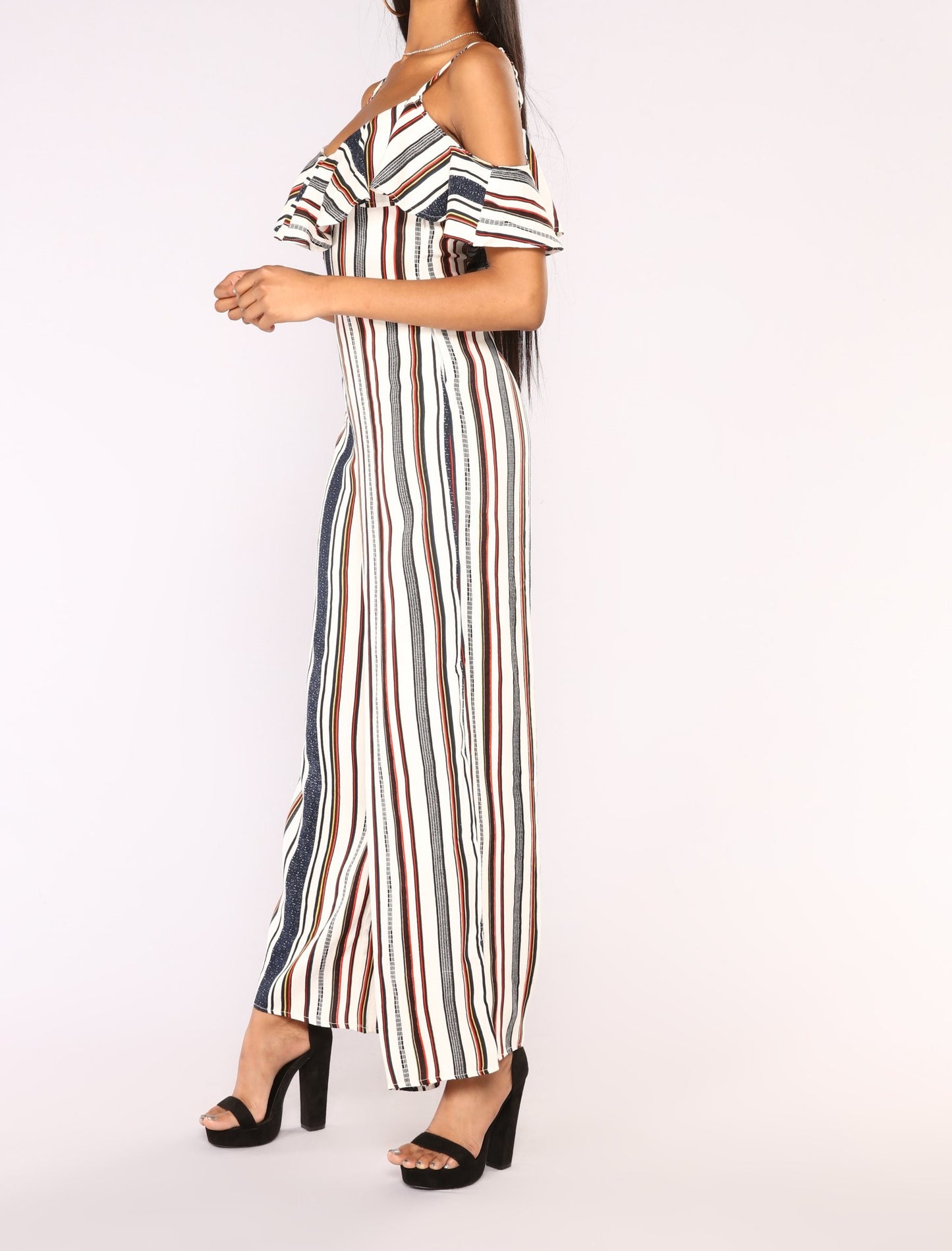 Provincial Stripe Jumpsuit