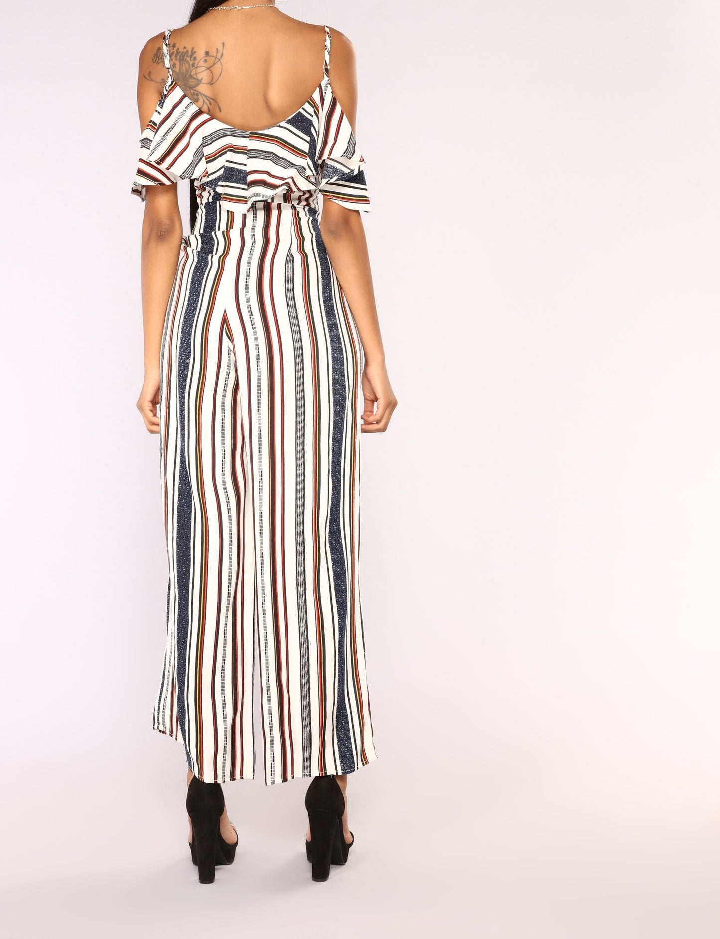 Provincial Stripe Jumpsuit