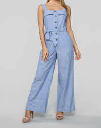 Line Stripe Jumpsuit