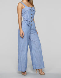 Line Stripe Jumpsuit