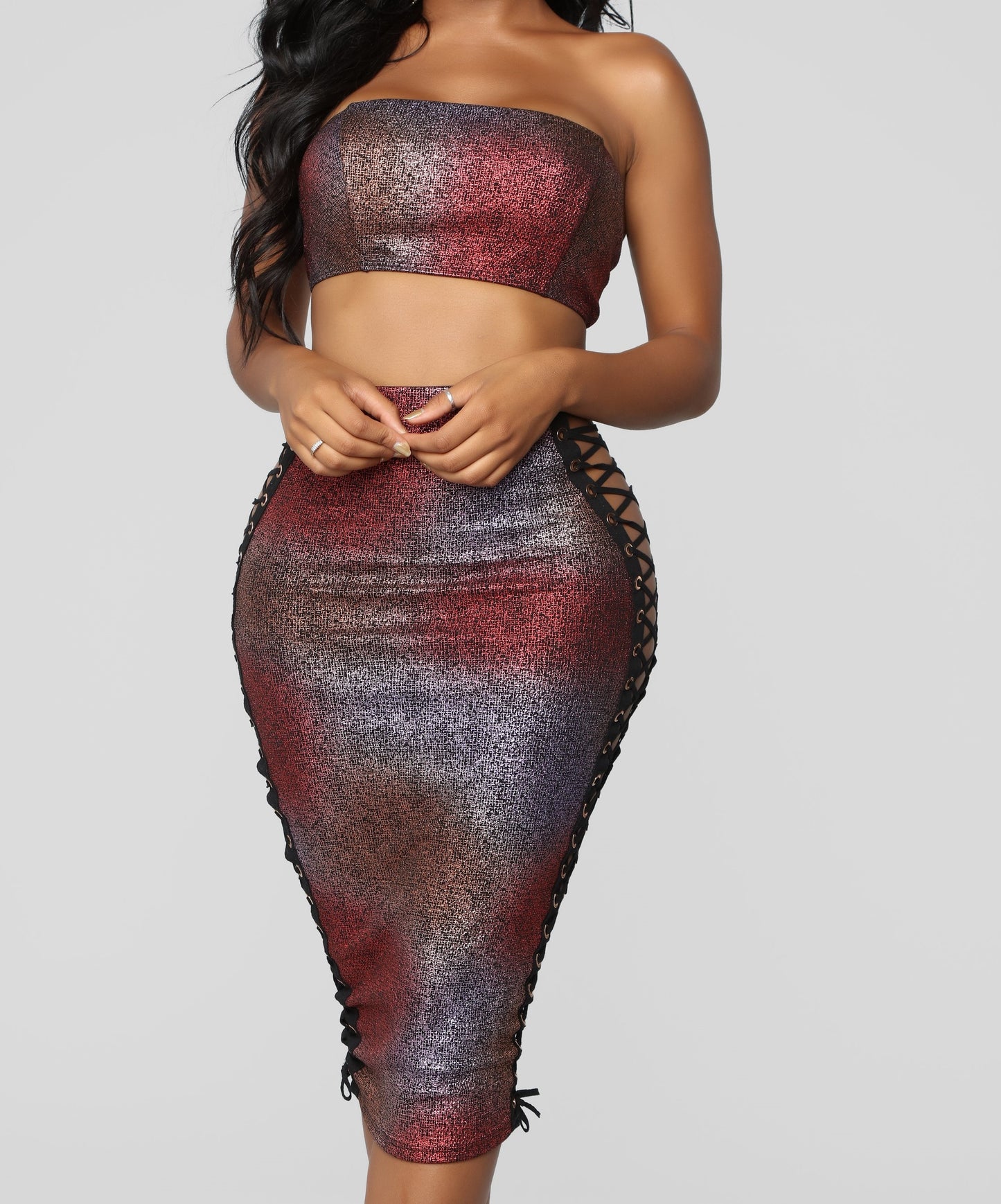 Tie Me Down Skirt Set