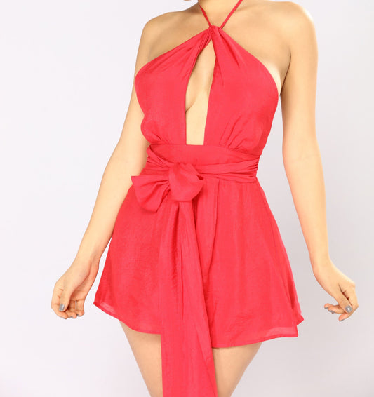 Cross My Heart Romper