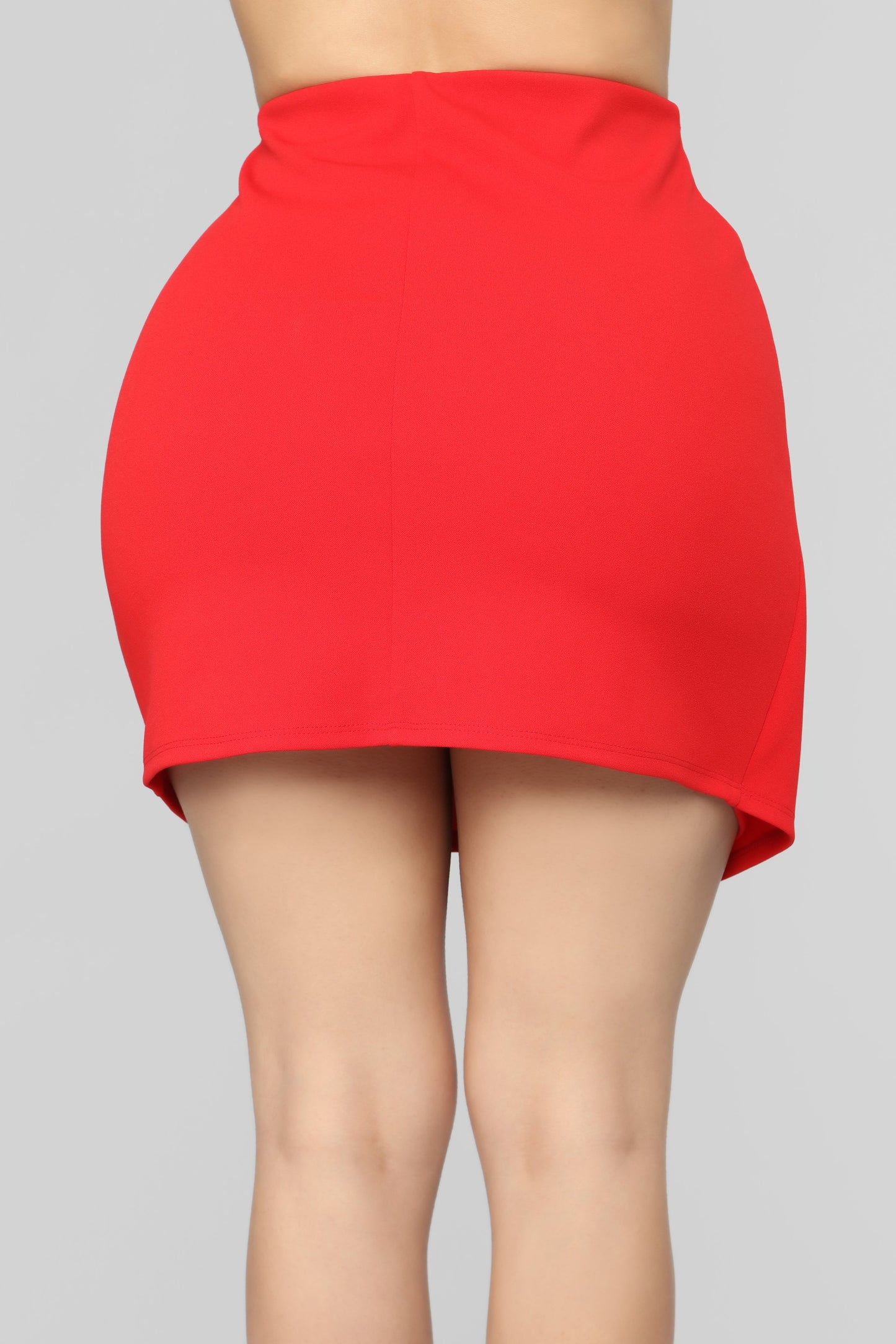 1 x Almost Official Mini Skirt - Red