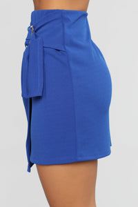 1 x Almost Official Mini Skirt - Royal