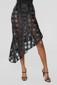 Asymmetrical View Skirt