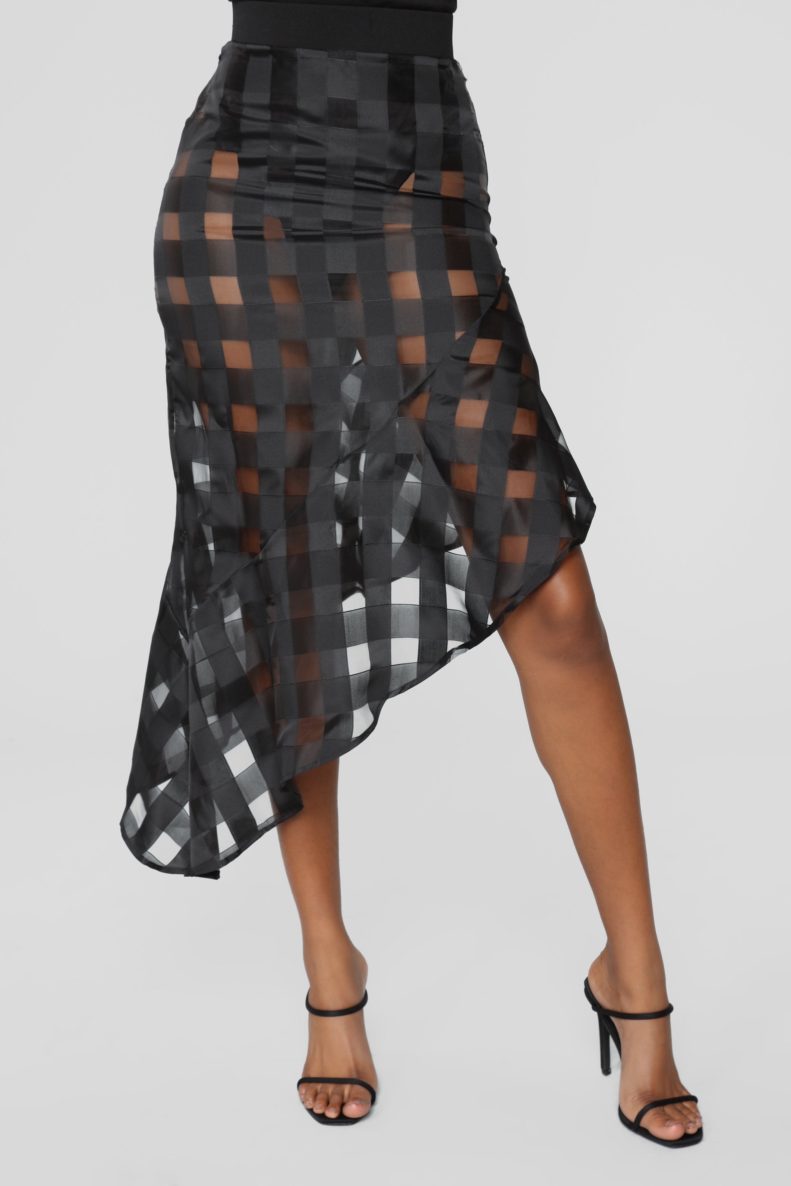 Asymmetrical View Skirt