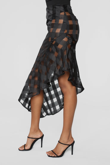 Asymmetrical View Skirt